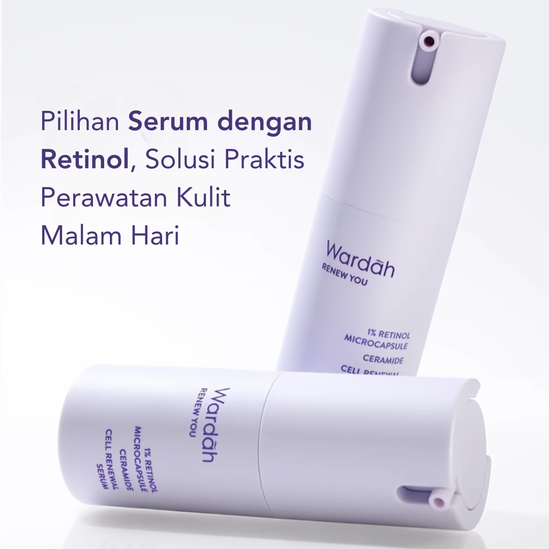 Wardah Renew You 1% Retinol Microcapsule + Ceramide Cell Renewal Serum