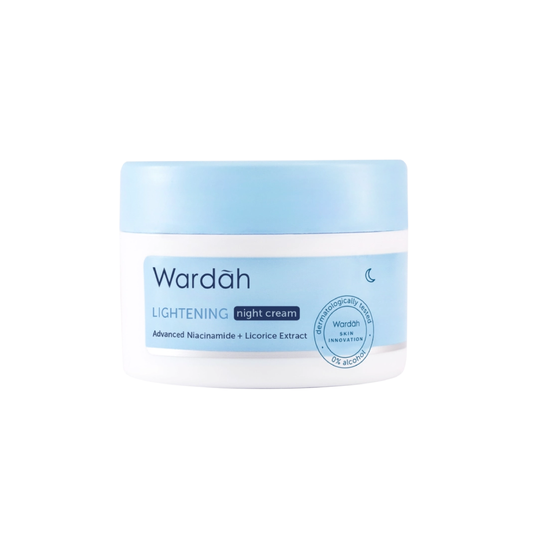 Wardah Lightening Night Cream Advanced Niacinamide Wardah Indonesia